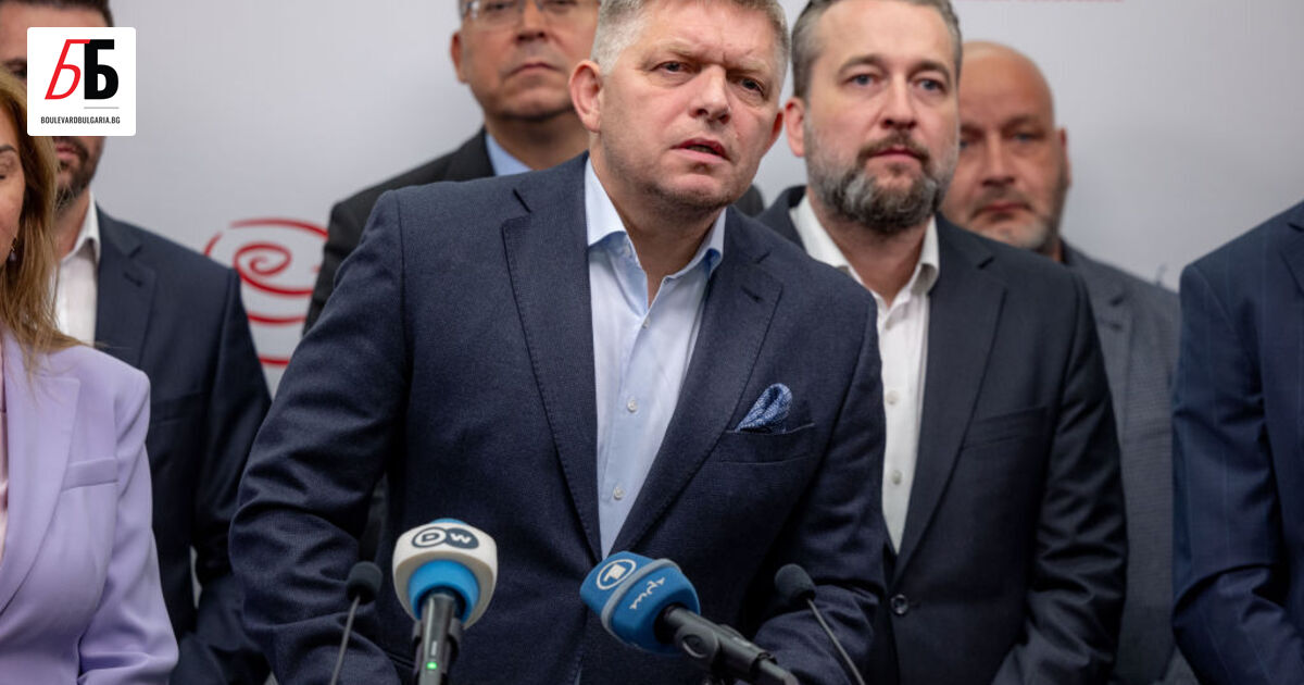 Победителят в парламентарните избори в Словакия Роберт Фицо - лидер