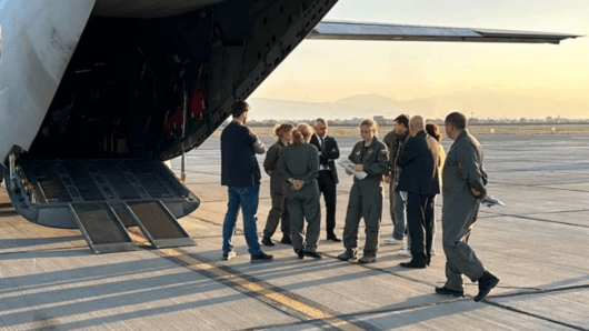 България оказва помощ на ранени при Българският военен самолет Спартан