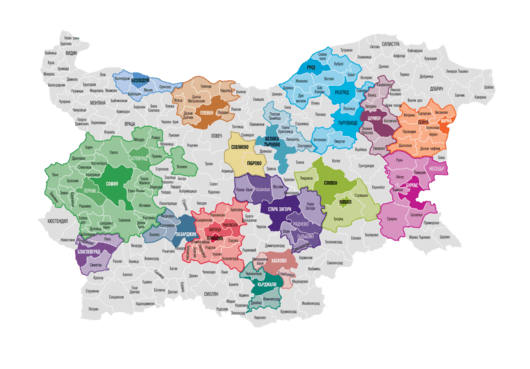 16 града държат 80% от производството в България. В тях е 3/4 от населението
