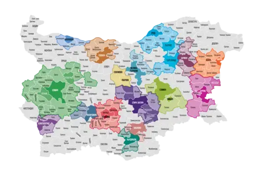 16 града държат 80% от производството в България. В тях е 3/4 от населението