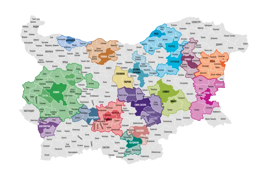 16 града държат 80% от производството в България. В тях е 3/4 от населението