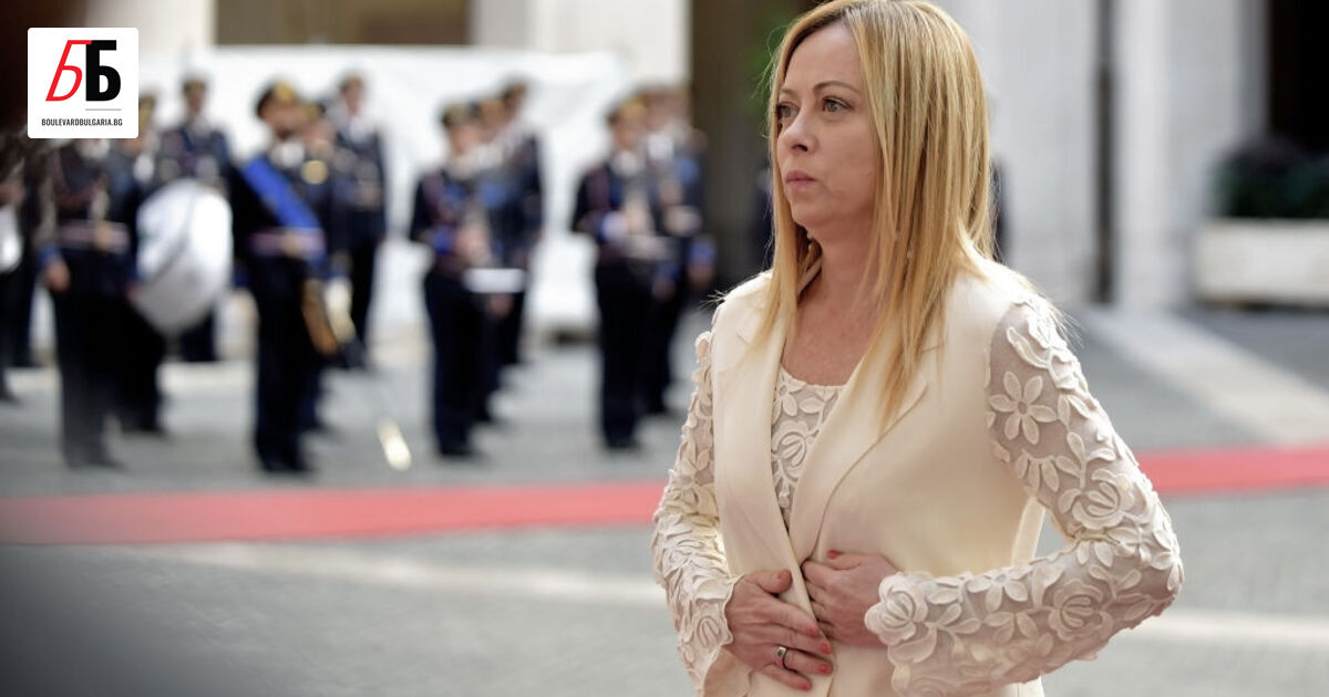 Премиерът на Италия Джорджа Мелони обяви, че се е разделила