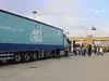 Снимка от граничния пункт Рафах между Газа и Египет