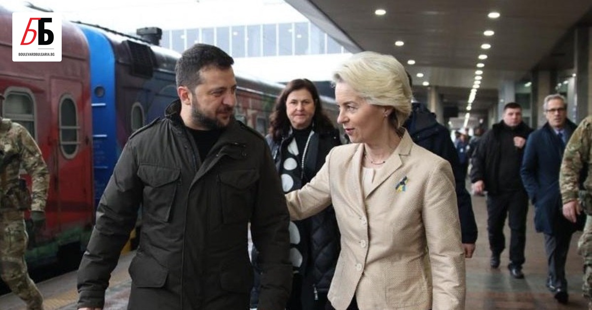 Председателят на Европейската комисия Урсула фон дер Лайен пристигна в