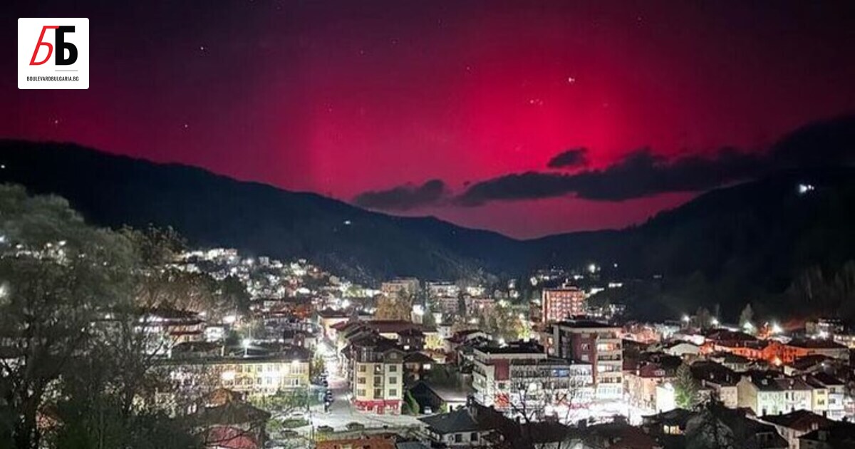 Силна магнитна буря от Слънцето към Земята доведе до рядко