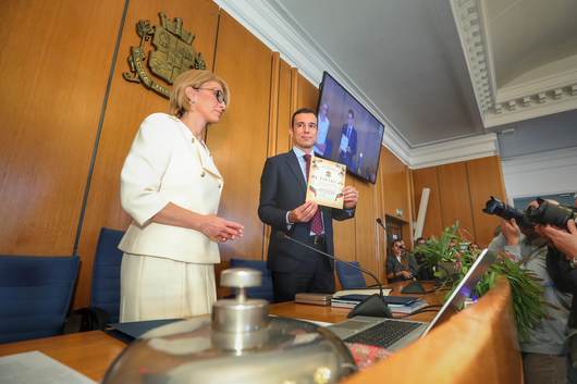 Васил Терзиев положи клетва като кмет на София (обновена)