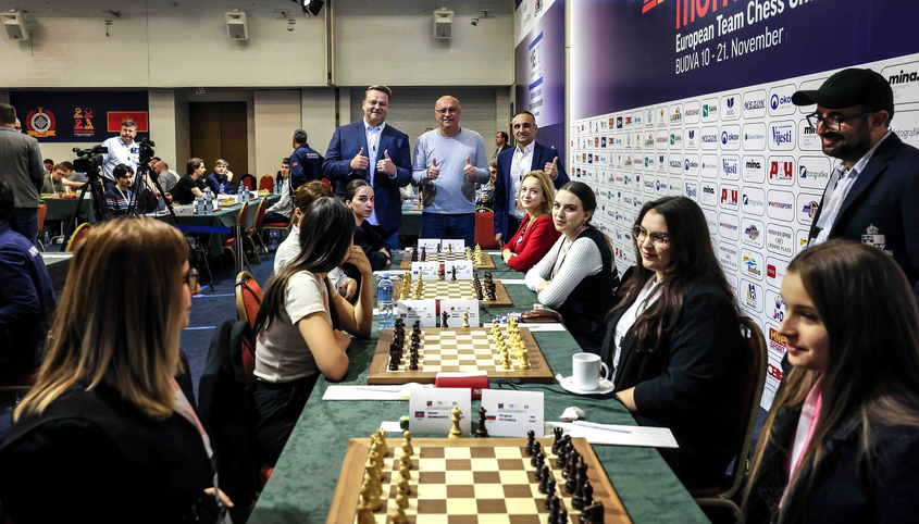Българските шахматиски са на крачка от титлата на Европейското отборно първенство