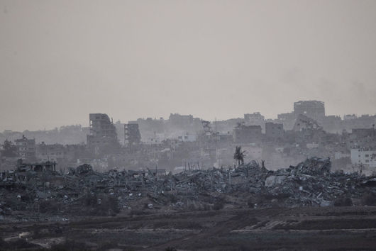Израелската армия публикува кадри от въздушна атака при която е