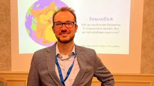 Иван Люцканов от “Землевеж”, който обяснява политиката и нещата от живота в числа и графики