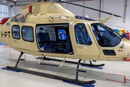 Първият хеликоптер за системата на Спешната медицинска помощ по въздуха