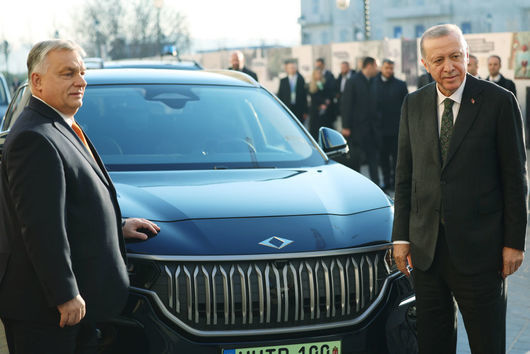 Турският президент Реджеп Тайип Ердоган пристигна на официална визита в