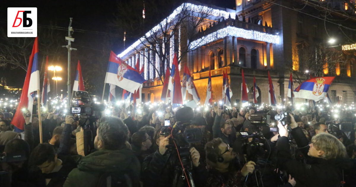 Сръбската полиция се сблъска с протестиращите срещу Александър Вучич в