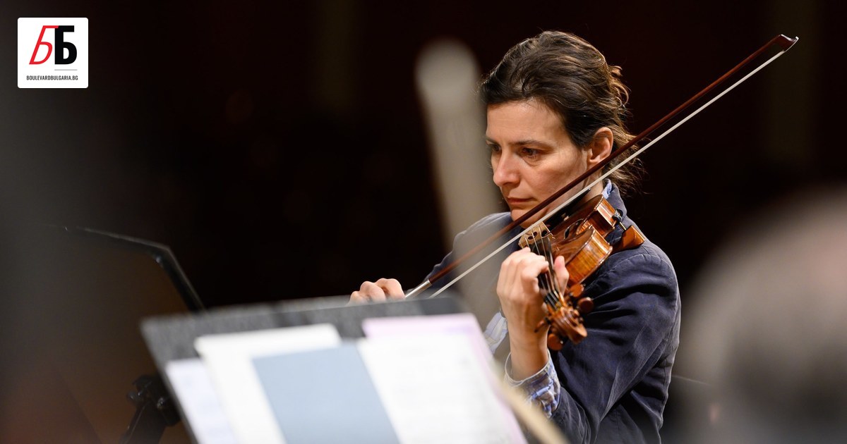 Българската цигуларка Албена Данаилова ще е концертмайстор на световноизвестния Новогодишен