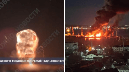 Руските медии съобщиха за 74 убити при украински удар над кораб. После изтриха новината