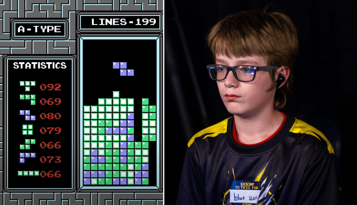 13-годишно момче превъртя играта Tetris. Защо това е историческо постижение
