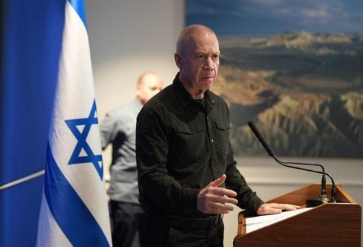Израелският министър на отбраната Йоав Галант представи своите предложения за