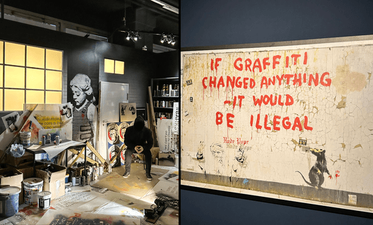 "Вандал, превърнал се в идол" - Нова експозиция на Banksy в Берлин
