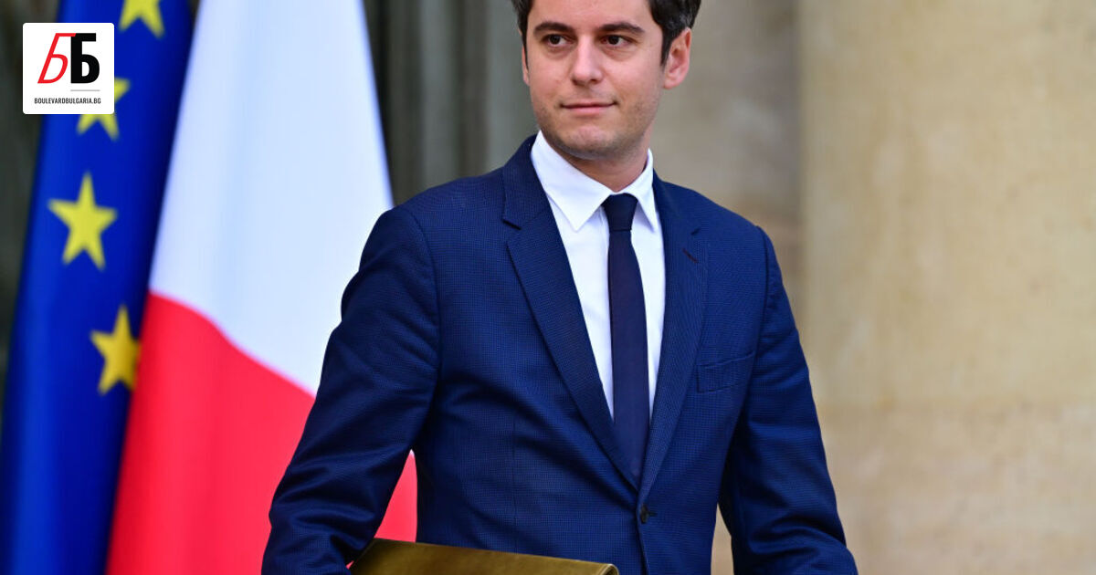 Премиерът на Франция Габриел Атал подаде оставка, но президентът Еманюел