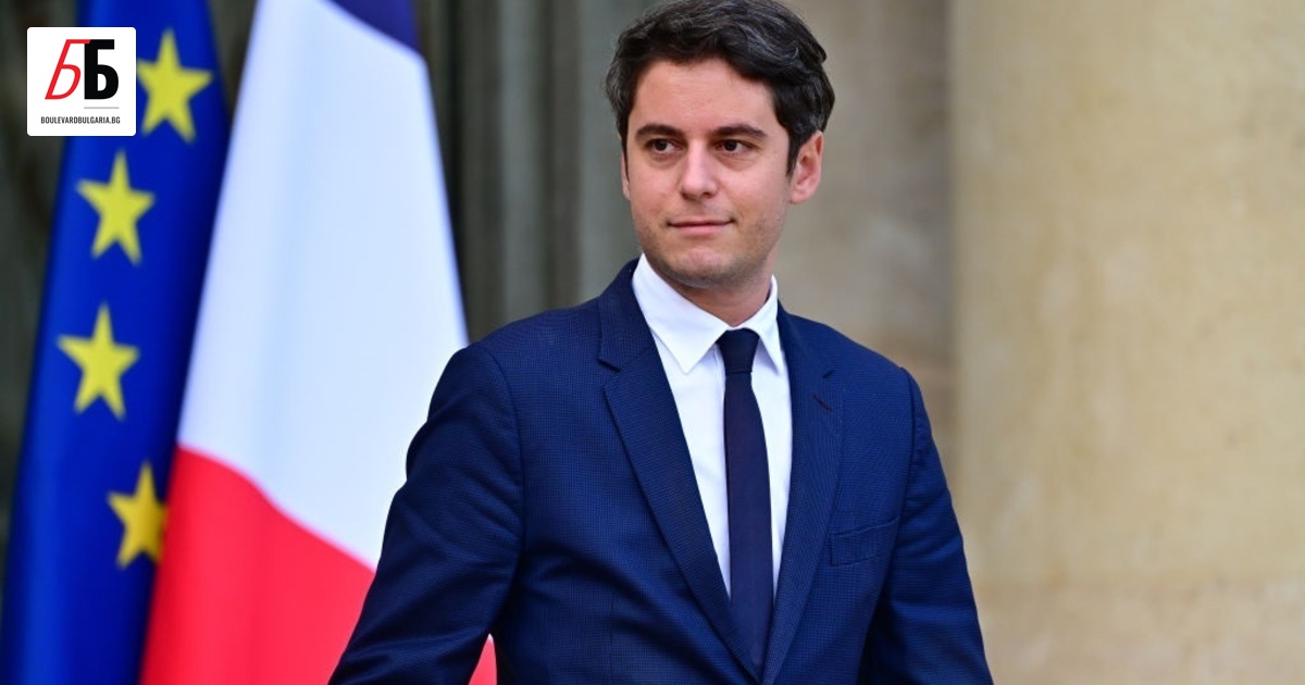 Само на 34-годишна възраст Габриел Атал е предложен за премиер