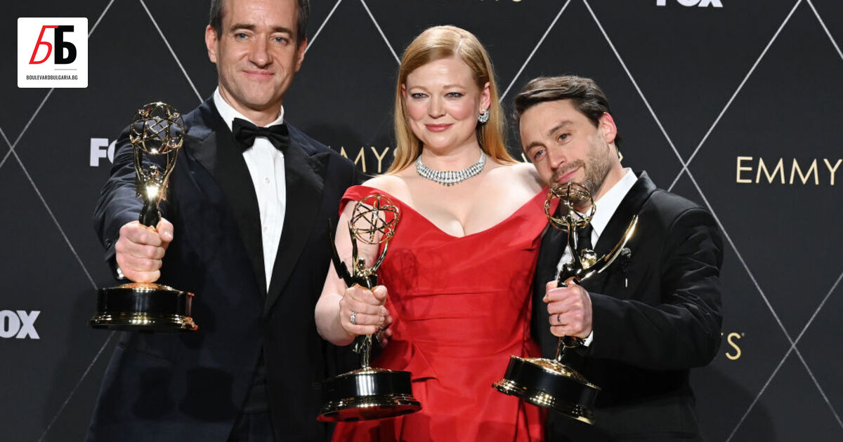 Сериалът Succession спечели наградата за най-добър драматичен сериал по време