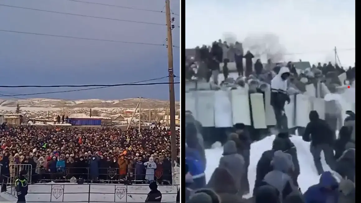 Граждани в Русия протестираха при –20 градуса заради присъда на активист