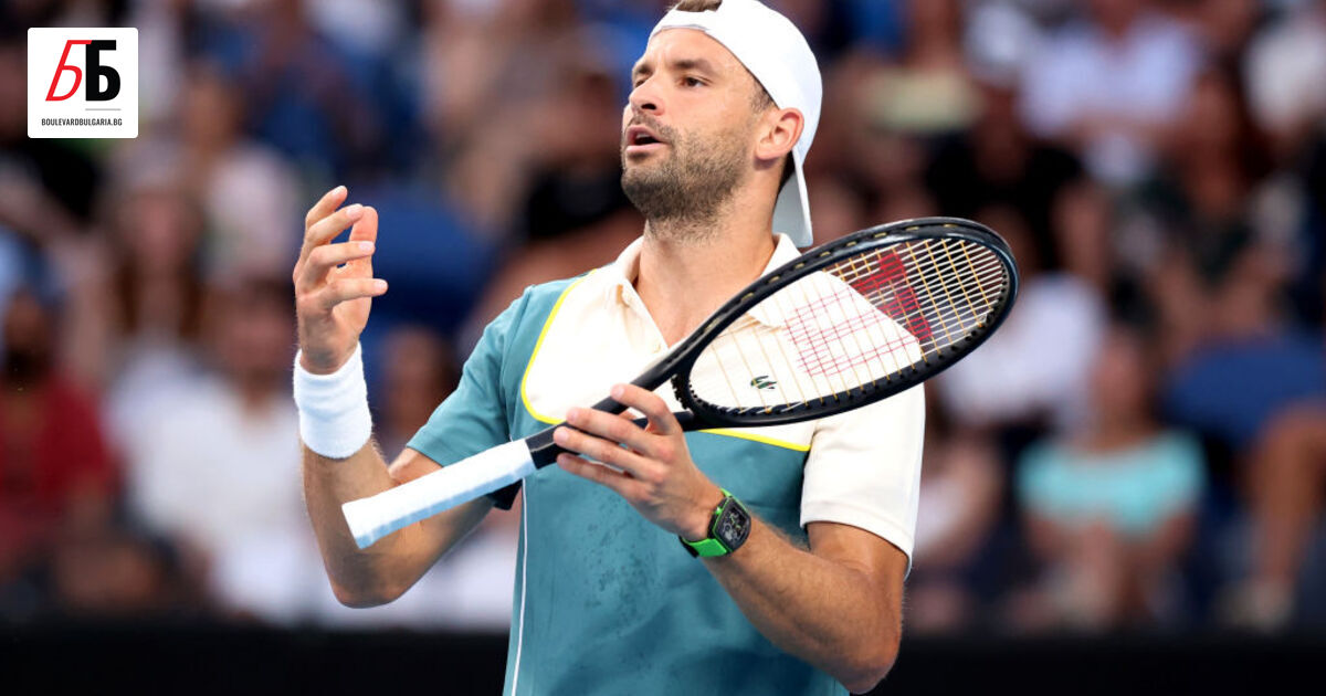 Григор Димитров отпадна в третия кръг на турнира Australian Open