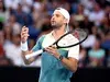 Българският тенисист Григор Димитров на Australia Open