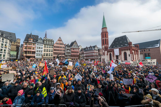100 000 на протест в Германия срещу плана на крайната десница за "ремиграция" 