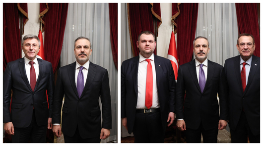 Турският външен министър прие Карадайъ отделно от Пеевски и Чакъров