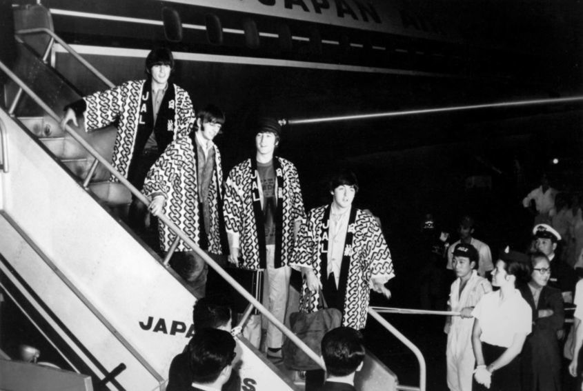 The Beatles в Япония през 1966 г. 