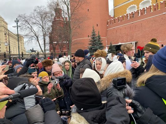 20 западни журналисти бяха задържани на протест в Москва