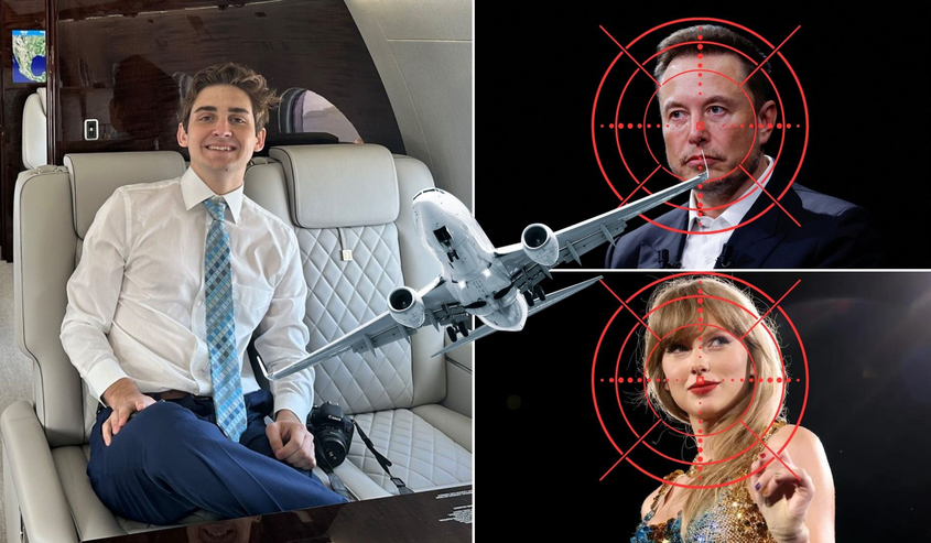 Кой е човекът, който "преследва" самолетите на Тейлър Суифт и Илон Мъск