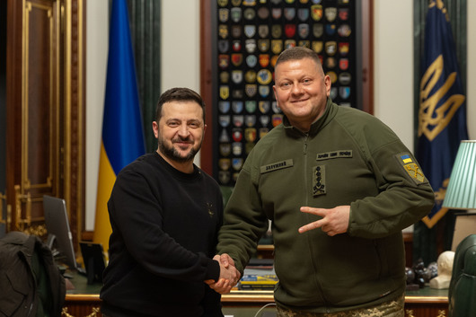 Зеленски освободи ген. Залужний като командир на Въоръжените сили на Украйна