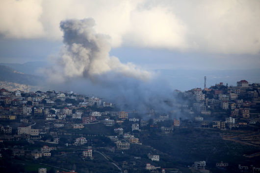 Израелските военни са започнали серия от удари в Ливан след