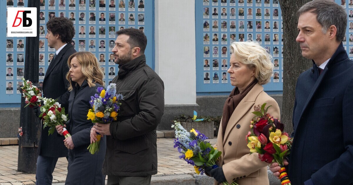 Европейски западни лидери пристигнаха в Киев, за да покажат солидарността