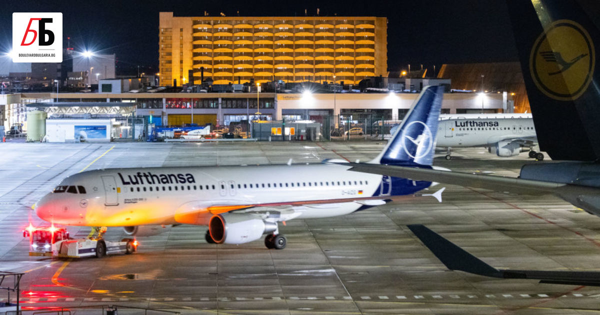 Двудневна стачка на наземния персонал на Lufthansa отменя редица полети