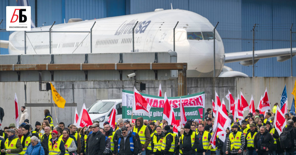 Нова стачка на две от най-натоварените летища в Германия ще