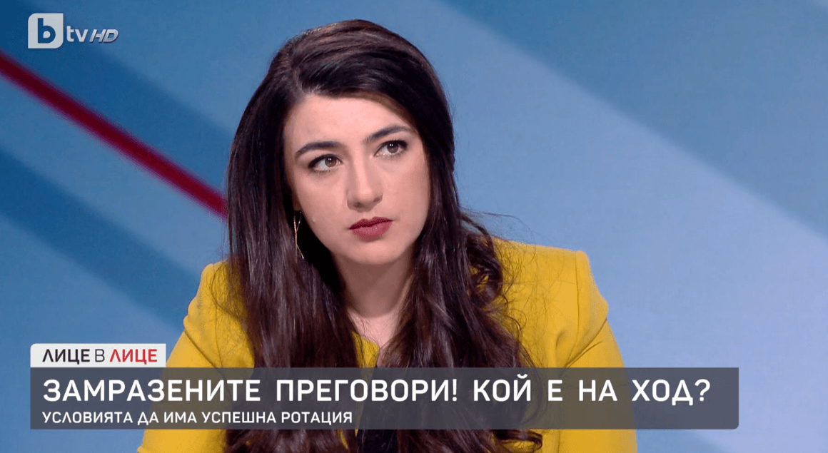 Лена Бориславова: Пиарът на ГЕРБ прекъсна едностранно преговорите за кабинет 