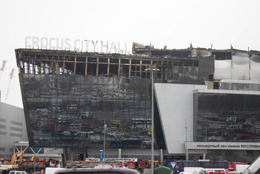 Компанията собственик на руската концертна зала Крокус сити хол разрушена