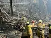 Снимка от последствията след атентата в Москва