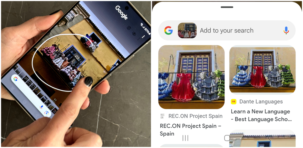 Samsung Galaxy S24 Circle to Search