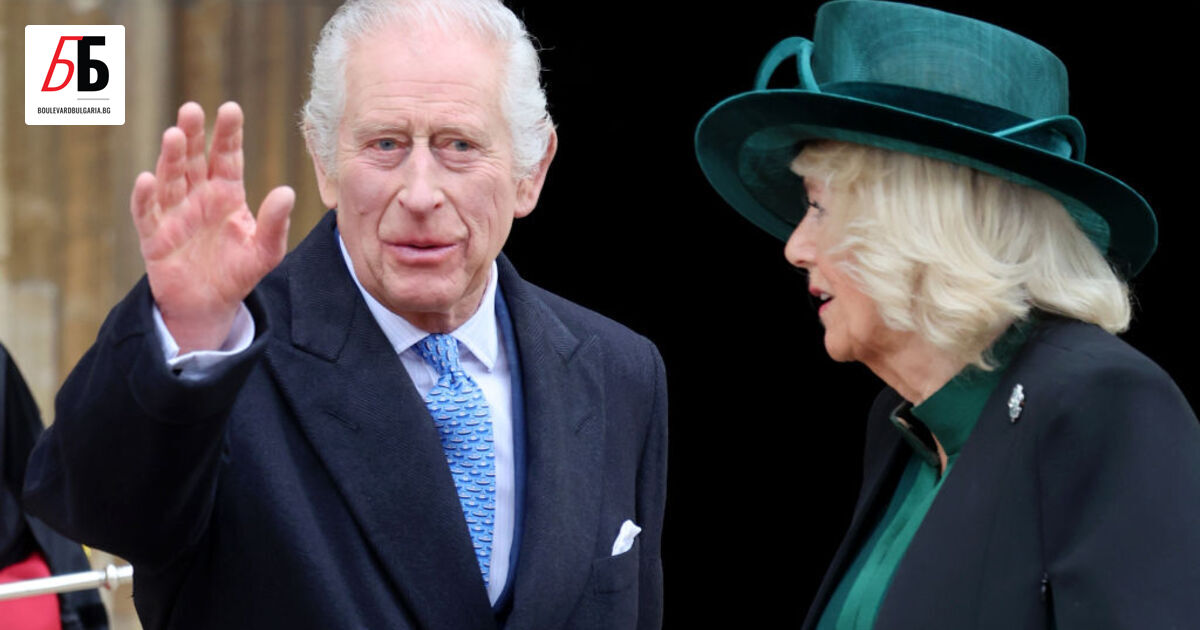 Британският крал Чарлз присъства на службата за Великден в Уиндзор