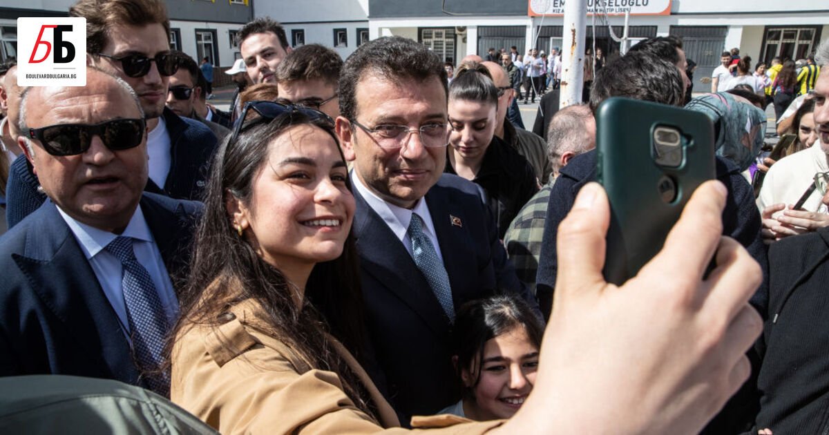 Профилът на опозиционния лидер в Турция Екрем Имамоглу в платформата