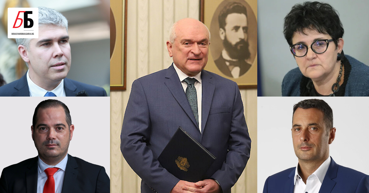 Четирима действащи министри от кабинета Денков може да останат в