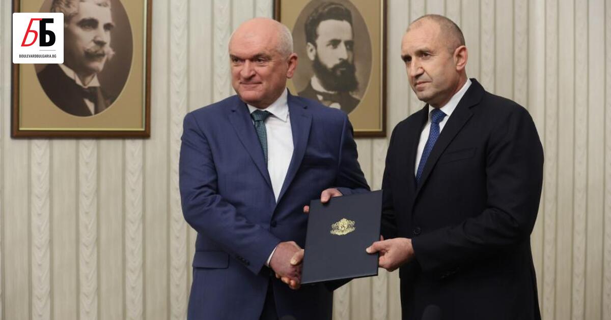 Кандидатът за служебен премиер Димитър Главчев ще представи състава на