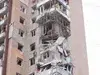 Снимка от пораженията на руска атака в Харков