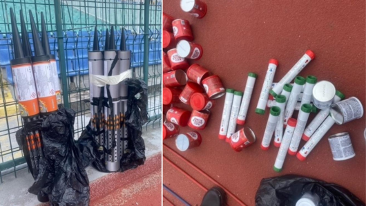 Ракети и самоделни взривни устройства са открити преди мача Левски - ЦСКА