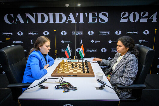 Българската шахматистка Нургюл Салимова спечели първата си победа на Турнира