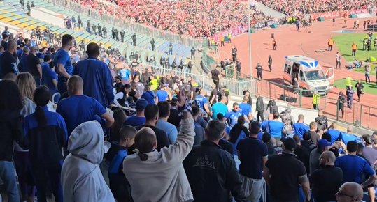 Вечното дерби на българския футбол мачът между Левски и