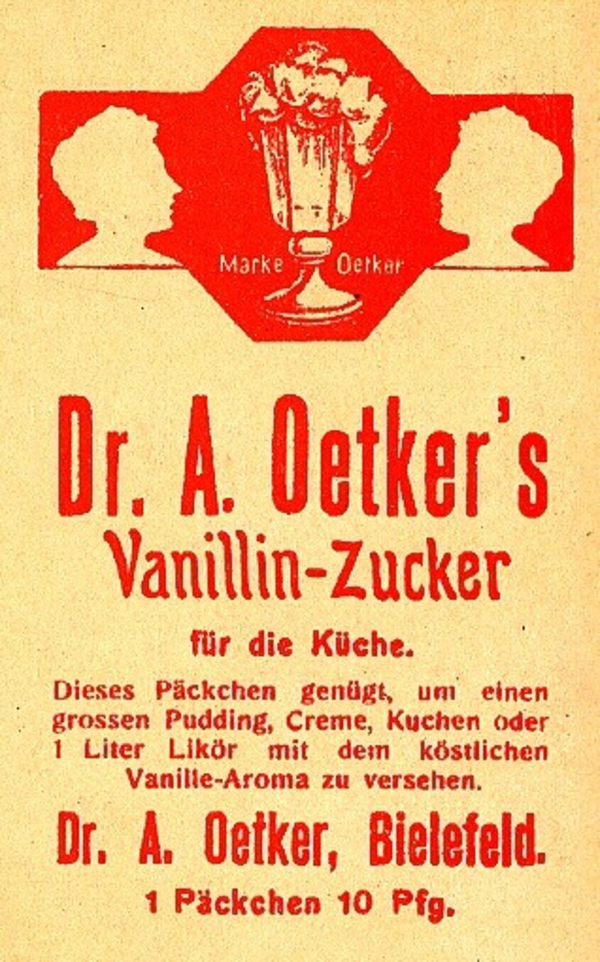 Ванилова захар от Др. Йоткер 1896